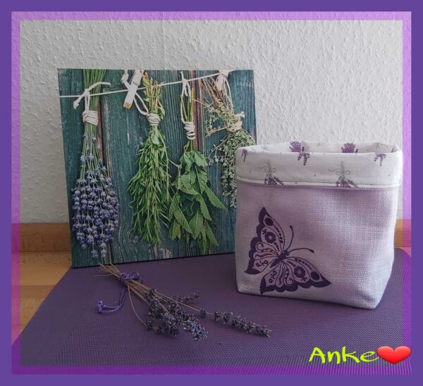 Stickdatei Schmetterling Romance 6-er Set