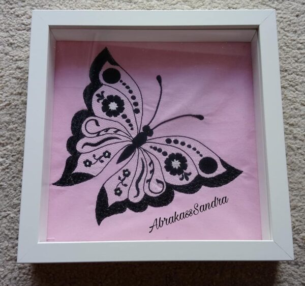 Stickdatei Schmetterling Romance 6-er Set