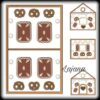 ITH Stickdatei Lebkuchenhaus Advent