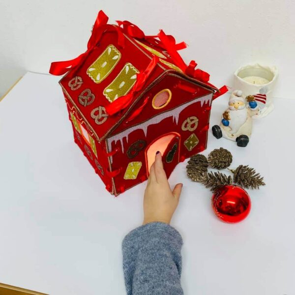 ITH Stickdatei Lebkuchenhaus Advent