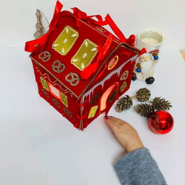 ITH Stickdatei Lebkuchenhaus Advent