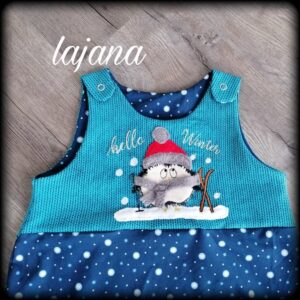 Stickdatei Pinguin Doodle Appli Pingu Winter