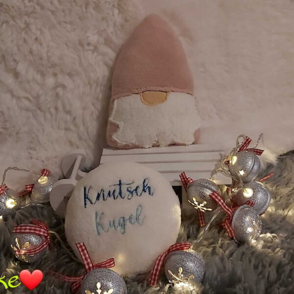 ITH Stickdatei Kissen Schlenker