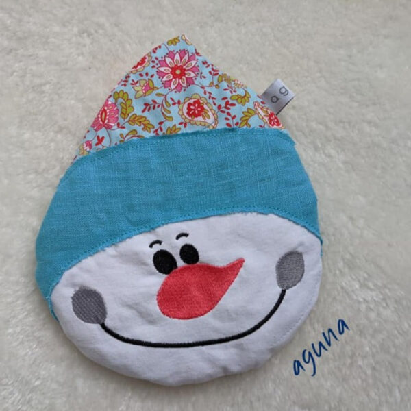 ITH Stickdatei Kissen Schlenker