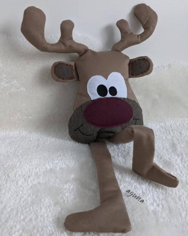 ITH Stickdatei Kissen Schlenker