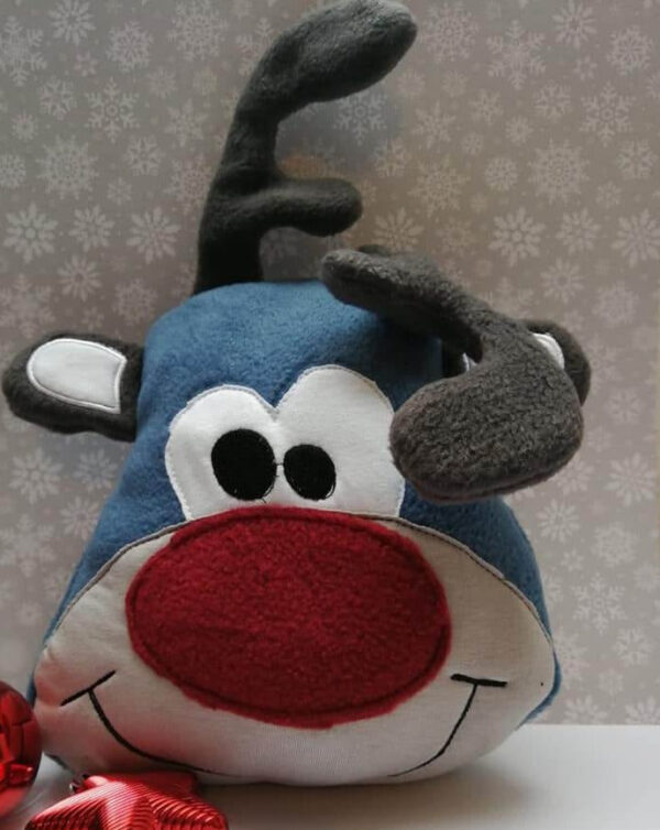 ITH Stickdatei Kissen Schlenker