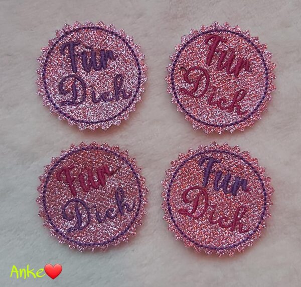 ITH Stickdatei Etiketten Set