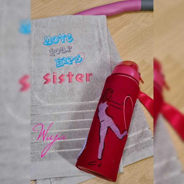 Stickdatei Tanzen mit Sprüchen Dance-Kids