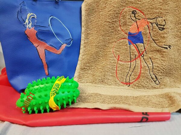 Stickdatei Tanzen mit Sprüchen Dance-Kids