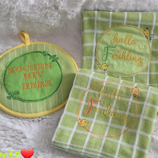 Stickdatei Doodlerahmen Set Teil 2