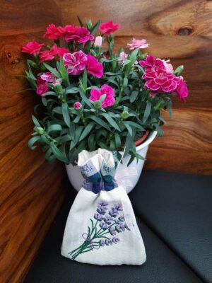 Stickdatei Lavendel Blumen Set