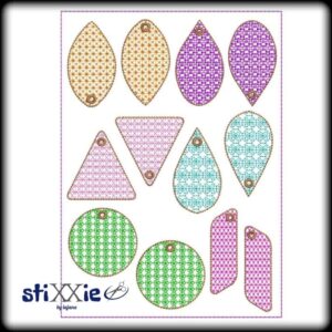 ITH Stickdatei Set Schmuckstücke 12-teilig