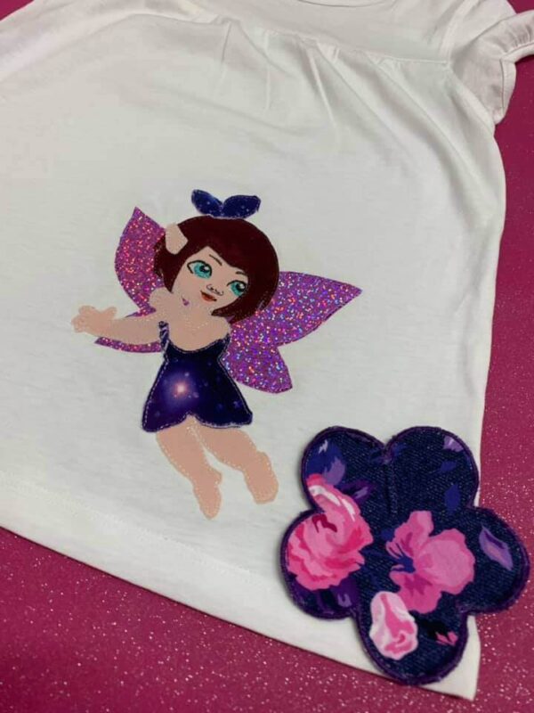 Stickdatei Elfen Set Doodleapplikation