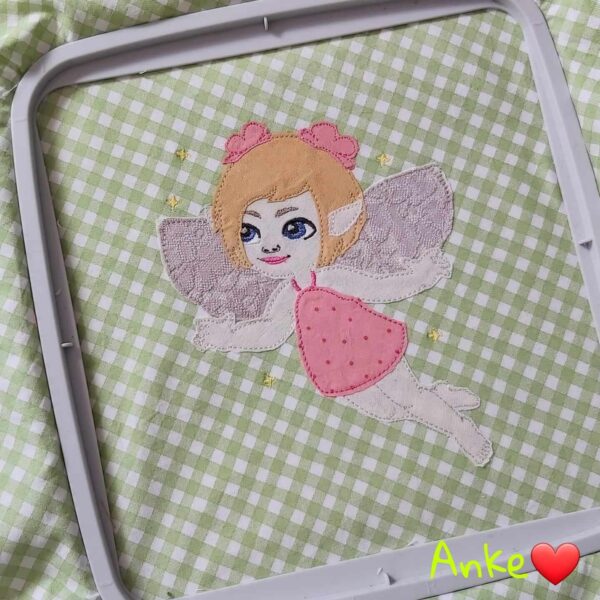 Stickdatei Elfen Set Doodleapplikation