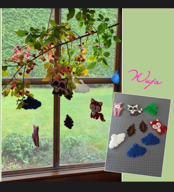 ITH Stickdatei Set Herbstmobile 8-teilig