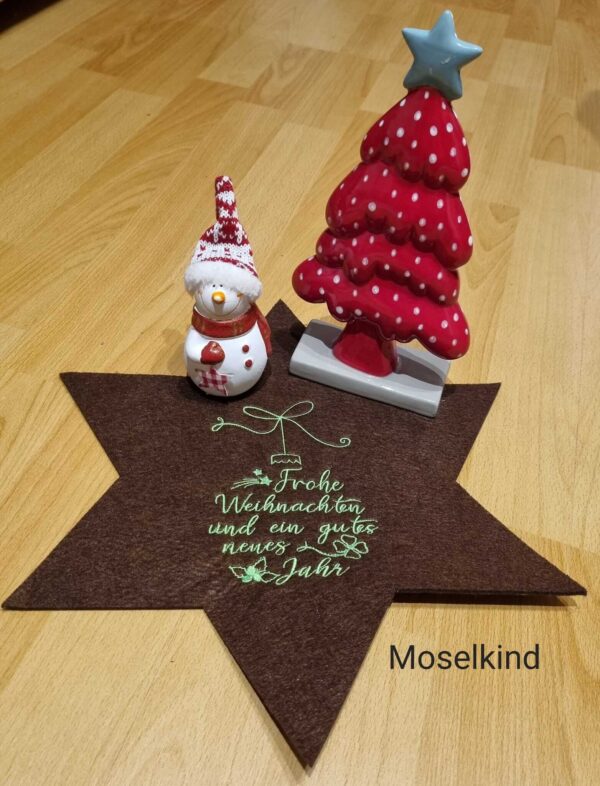 Stickdatei Weihnachten Kugel