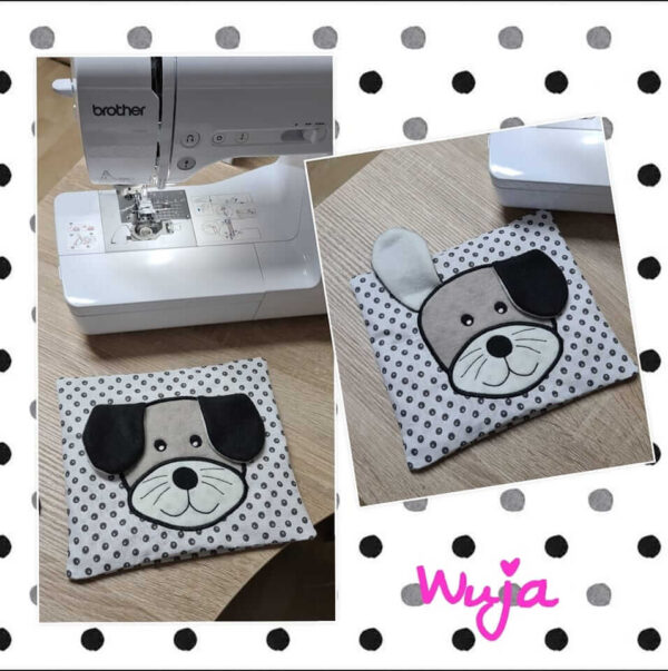 Stickdatei Applikation Tiere 5-teilig