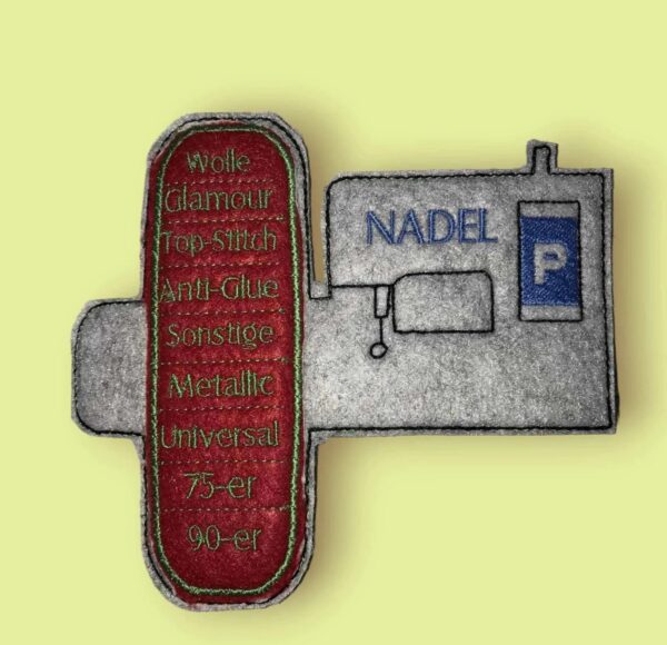 ITH Stickdatei Nadelparkplatz