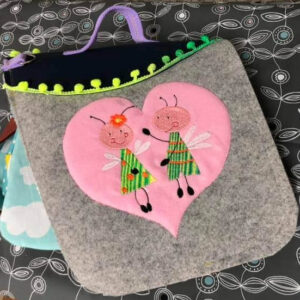 Stickdatei Elfen Pippa und Pepe – Blumenelfen Vollstick 10x10 & 13x18 | stiXXie