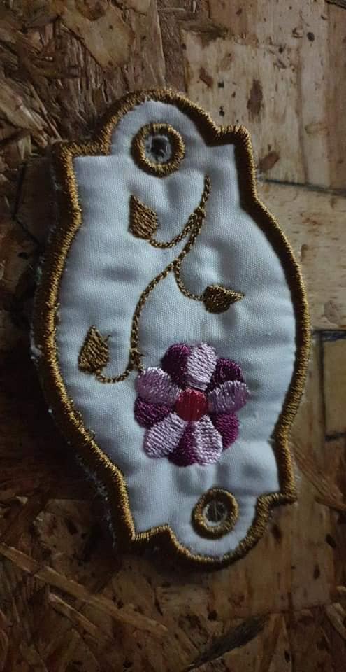 ITH Stickdatei Haarschmuck