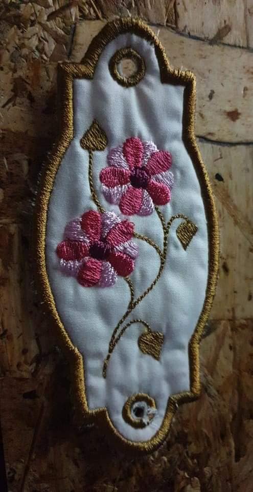 ITH Stickdatei Haarschmuck