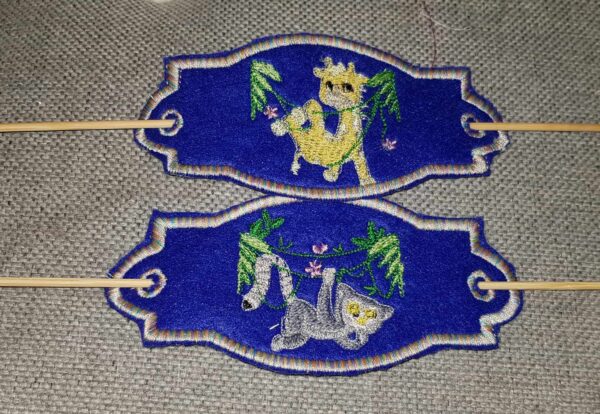 ITH Stickdatei Haarschmuck