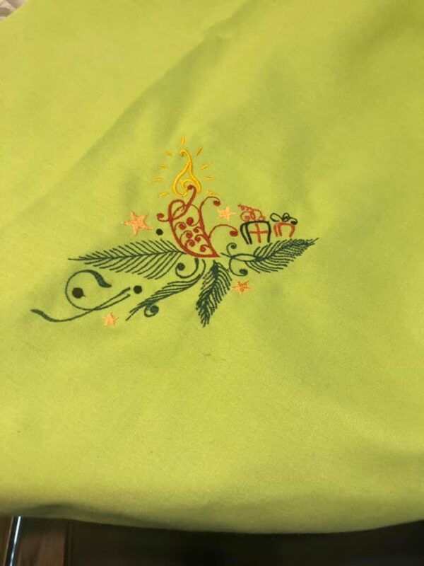 Stickdatei Weihnachtsmotiv »Edel«