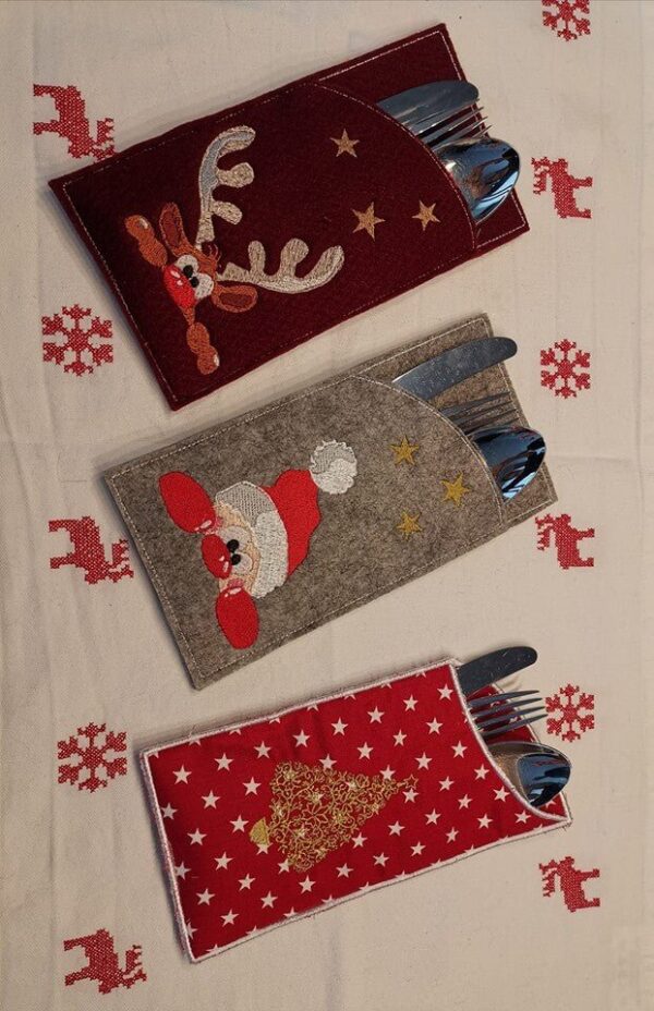 Stickdatei Elchi und Knollennase