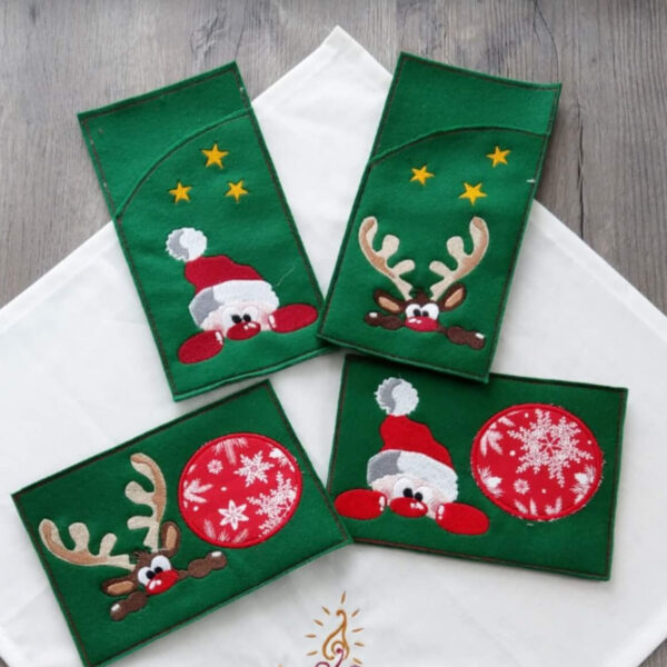 Stickdatei Elchi und Knollennase