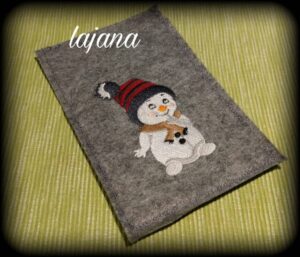 Stickdatei Schneemann Uli