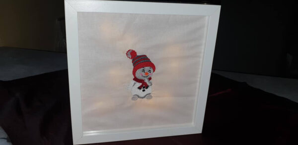 Stickdatei Schneemann Uli