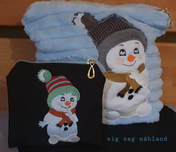 Stickdatei Schneemann Uli