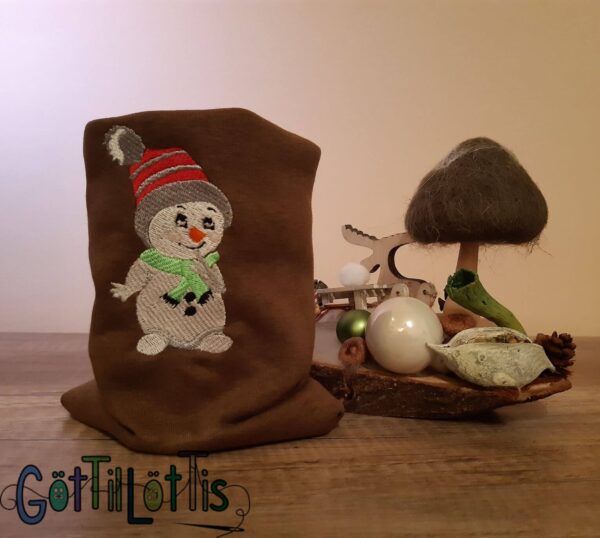 Stickdatei Schneemann Uli