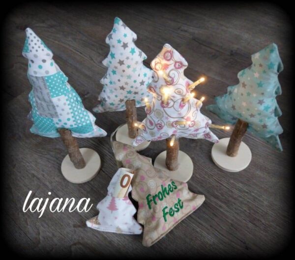 ITH Stickdatei Weihnachtsbaum ITH