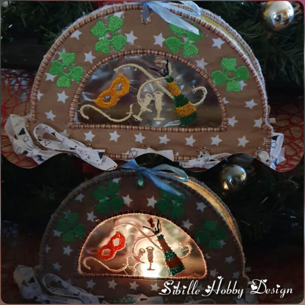 ITH Stickdatei Schwibbogen Party