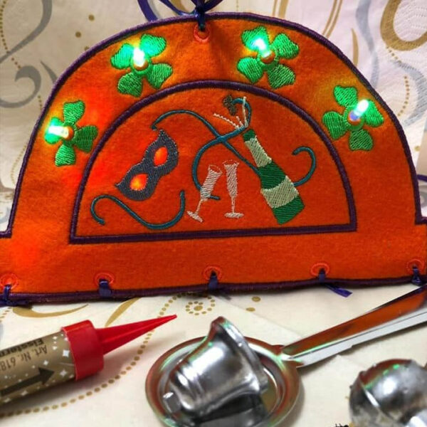 ITH Stickdatei Schwibbogen Party