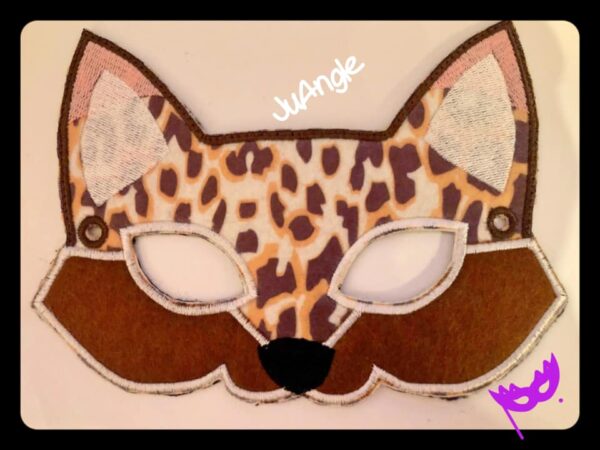 ITH Stickdatei Party Masken