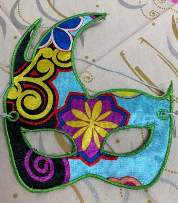 ITH Stickdatei Party Masken