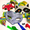 ITH Stickdatei Party Masken