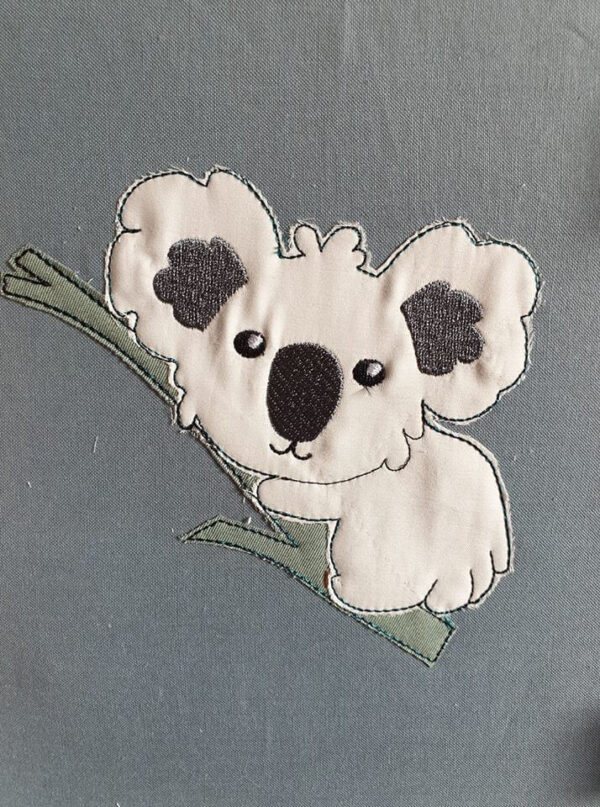 Stickdatei Koalabär Applikationsdatei