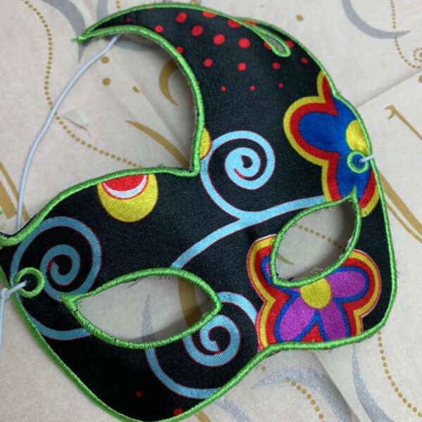 ITH Stickdatei Party Masken