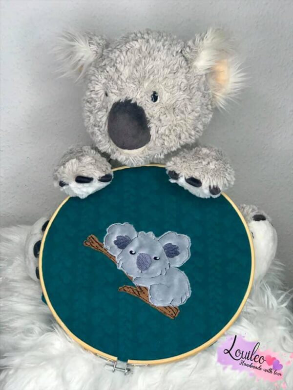 Stickdatei Koalabär Applikationsdatei