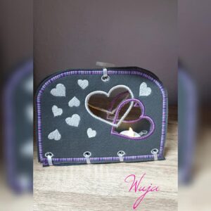 ITH Stickdatei Herzen Deko