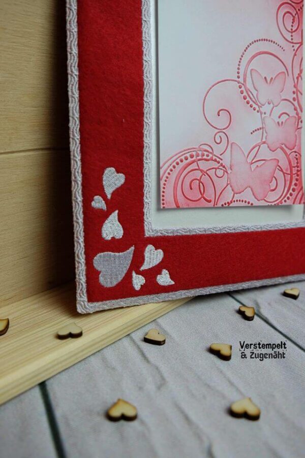 ITH Stickdatei Bilderrahmen