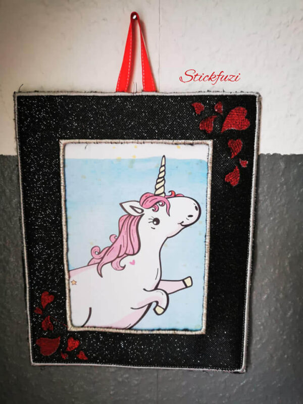 ITH Stickdatei Bilderrahmen