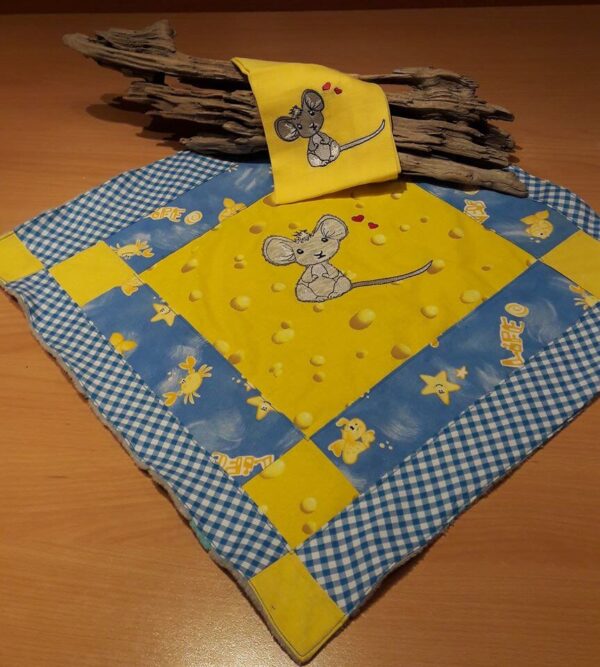 Stickdatei Maus Mia Applikationsdatei