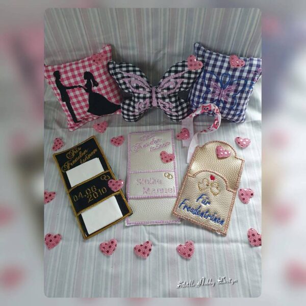 ITH Stickdatei Hochzeit Liebe Set