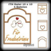 ITH Stickdatei Hochzeit Liebe Set