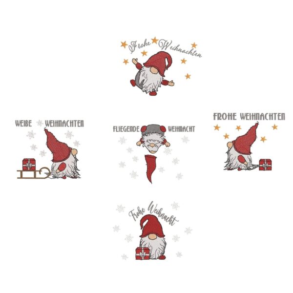 Stickdatei Weihnachtswichtel