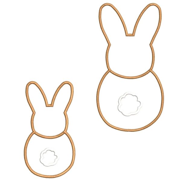 ITH Stickdatei Bestecktasche Hase